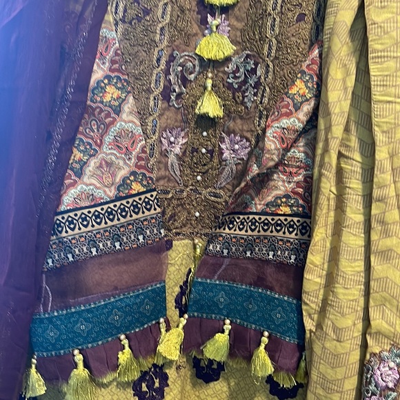 Pakistani shalwar kameez designer Asim Jofa original eid sana safinaz Limelight - Picture 16 of 17